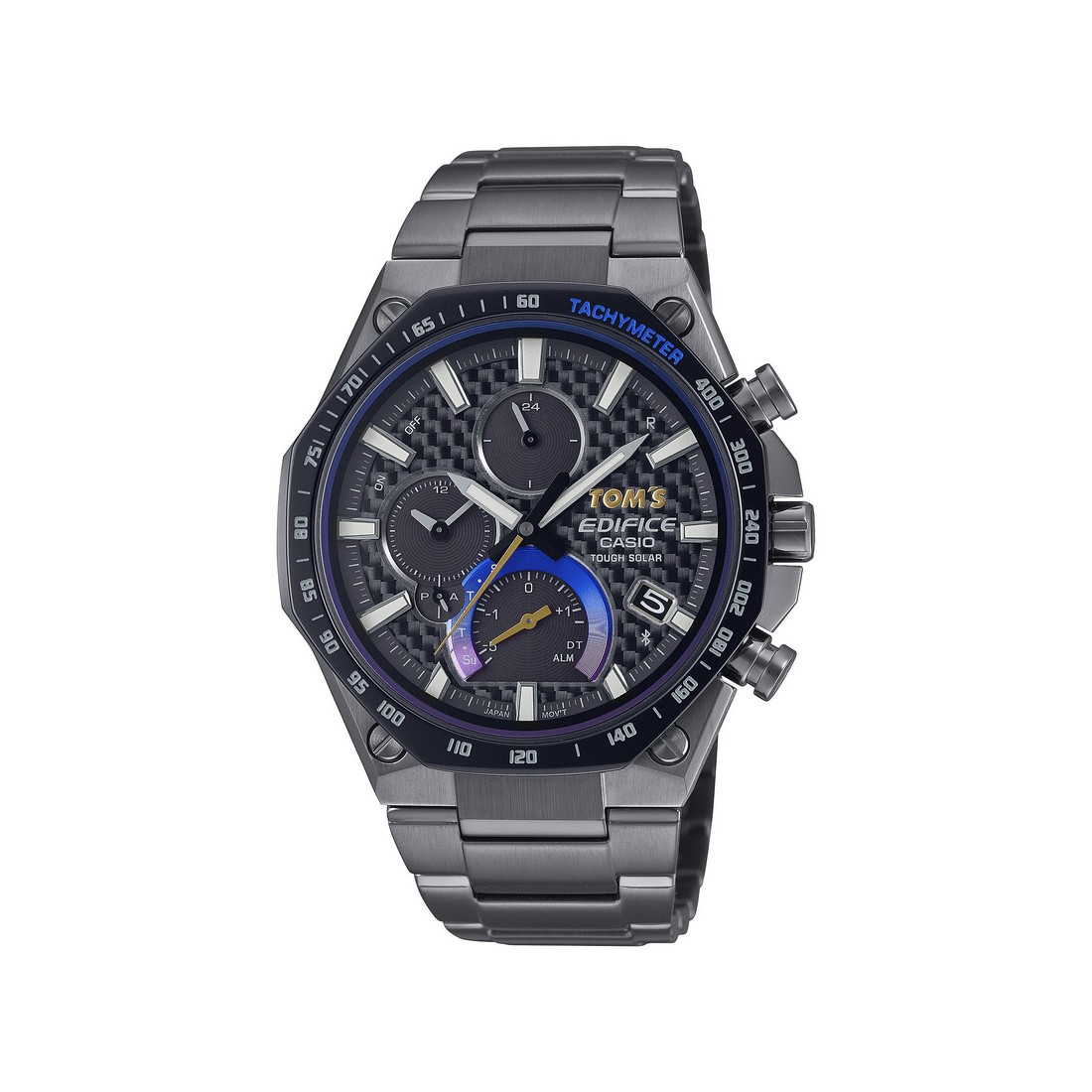 Đồng Hồ Casio Eqb-1100Tms-1A Nam Đen Xanh