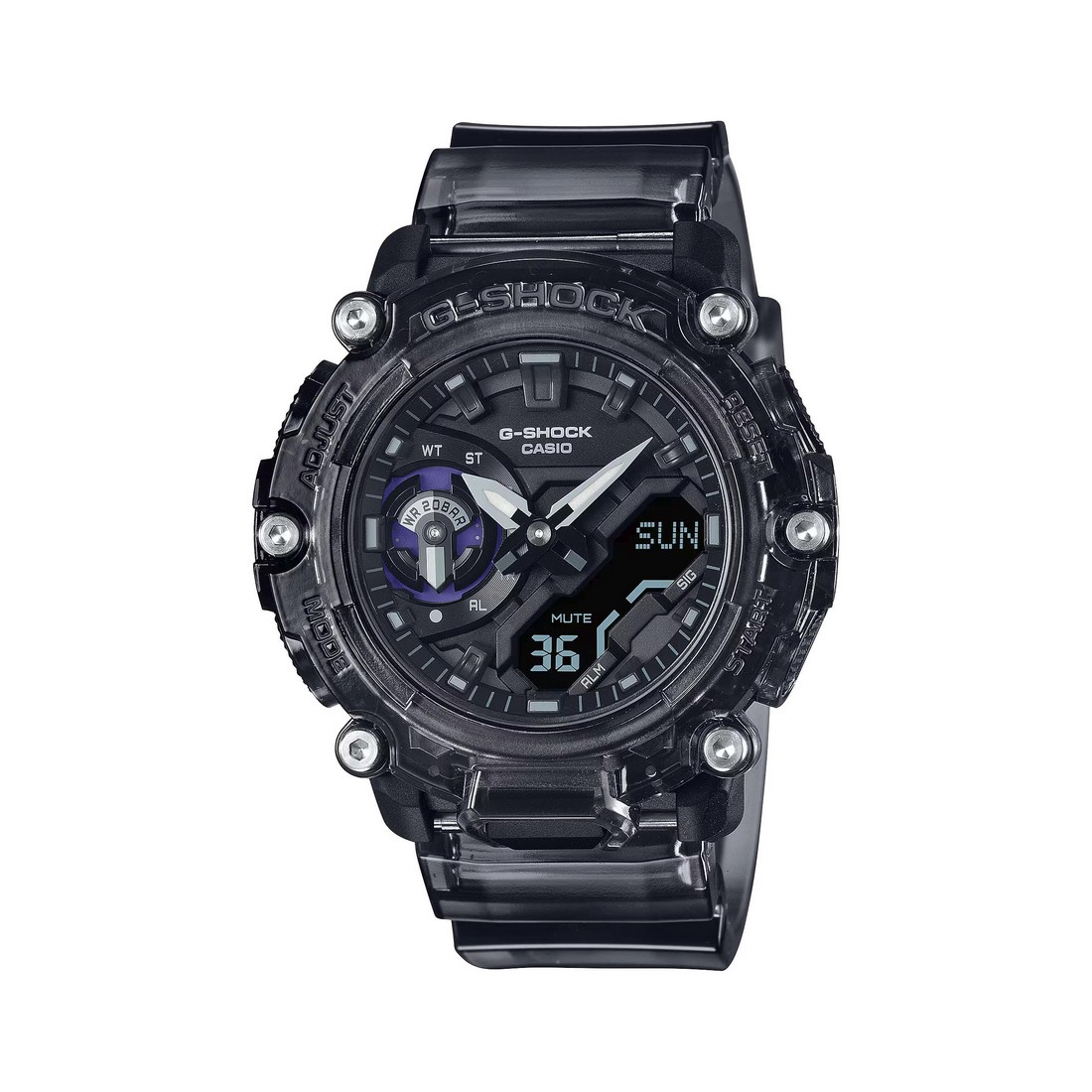 Đồng Hồ Casio Ga-2200Skl-8A Nam Đen