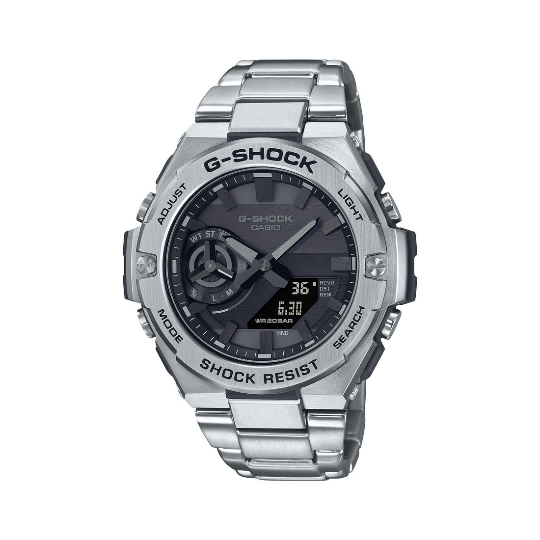 Đồng Hồ Casio Gst-B500D-1A1 Nam Đen Xám