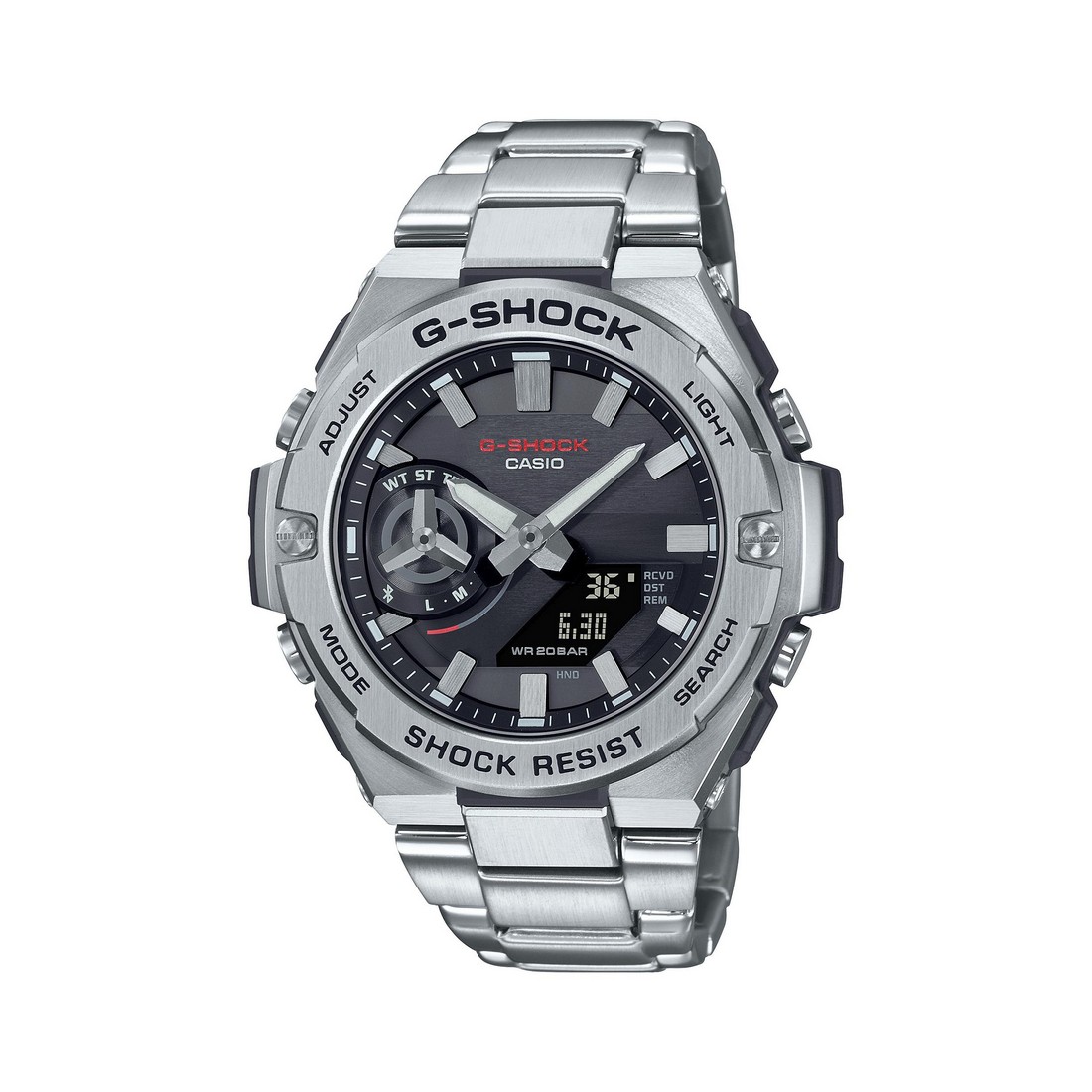 Đồng Hồ Casio Gst-B500D-1A Nam Đen Xám