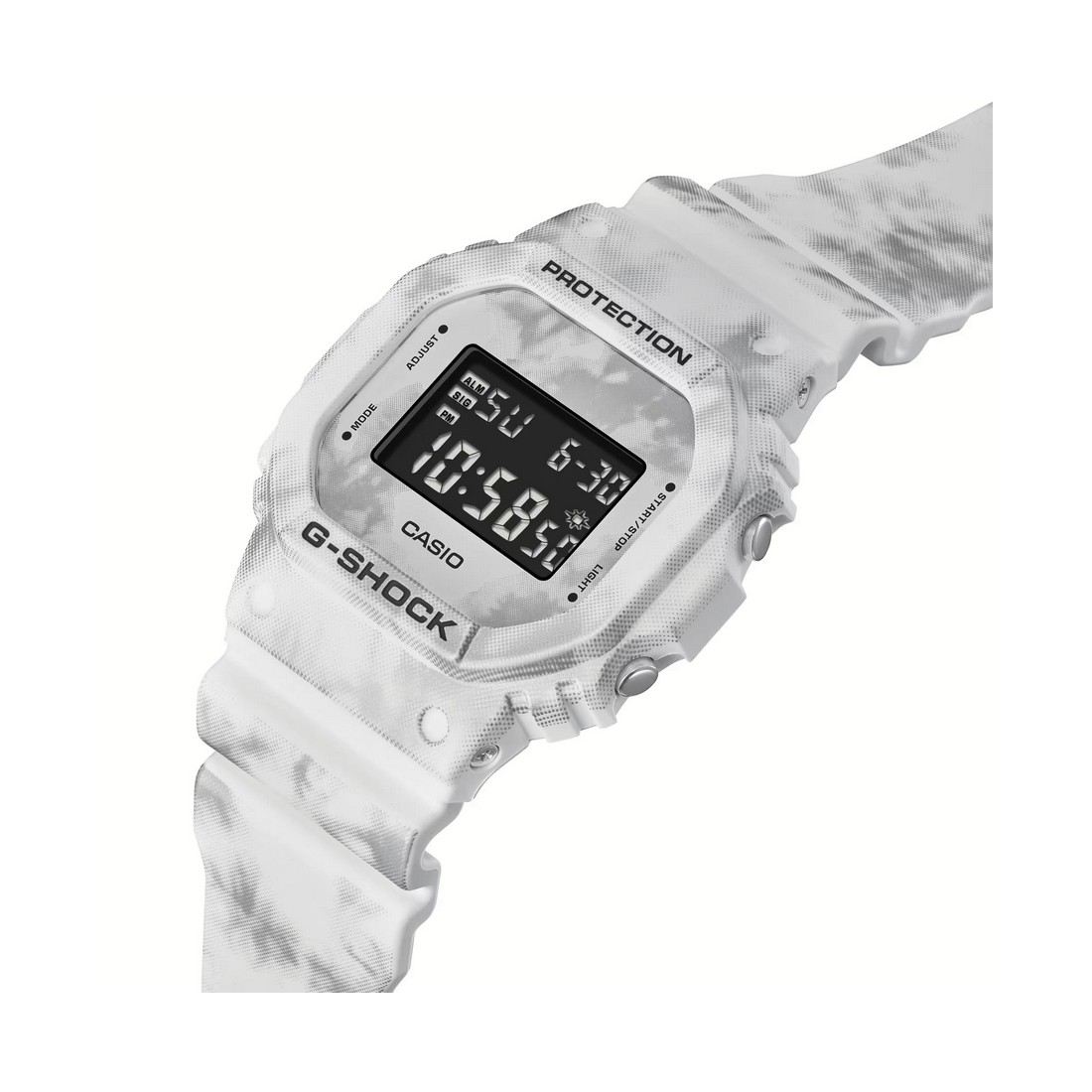 Đồng Hồ Casio Dw-5600Gc-7 Nam Trắng Đen