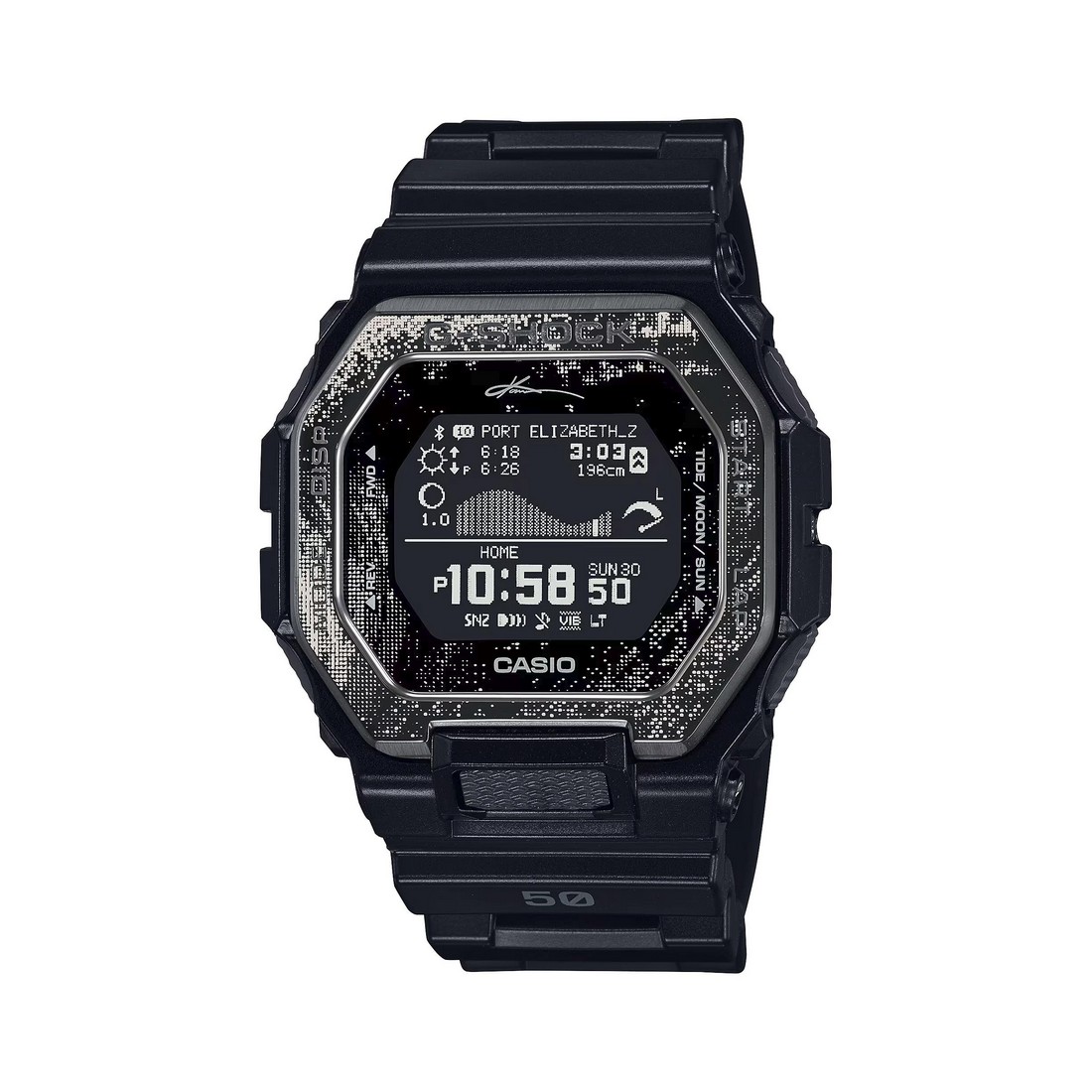 Đồng Hồ Casio Gbx-100Ki-1 Nam Đen