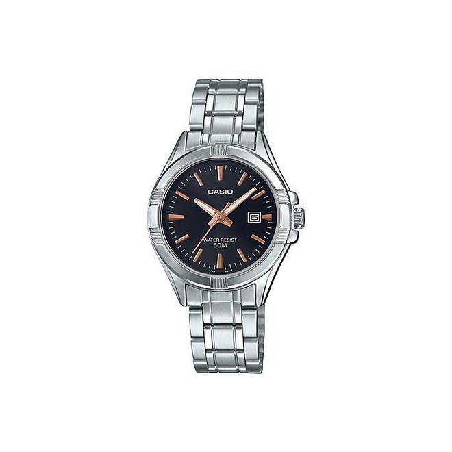 Đồng Hồ Casio Ltp-1308D-1A2V Nữ Xám Đen