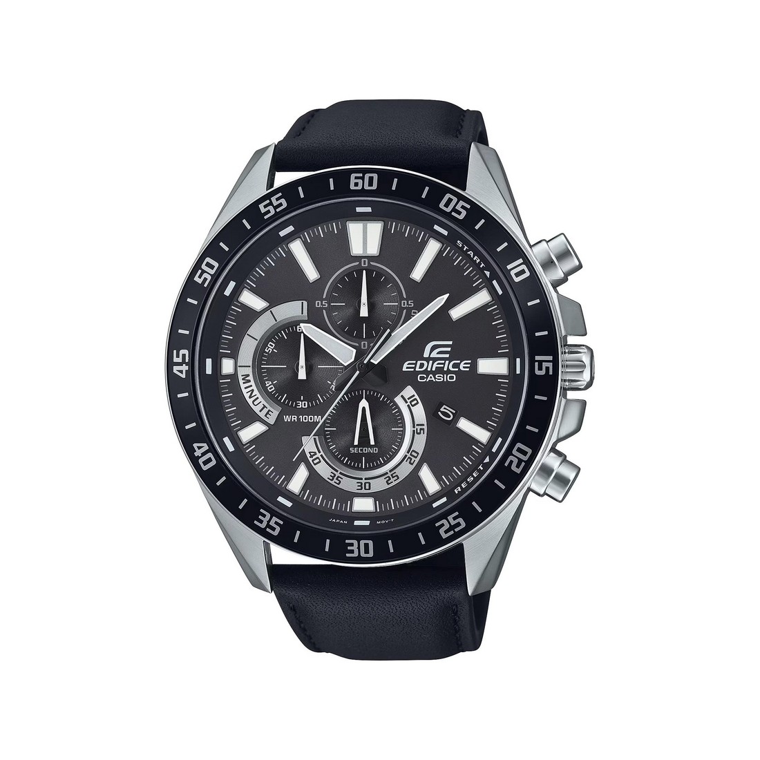 Đồng Hồ Casio Efv-620L-1Av Nam Đen Xám