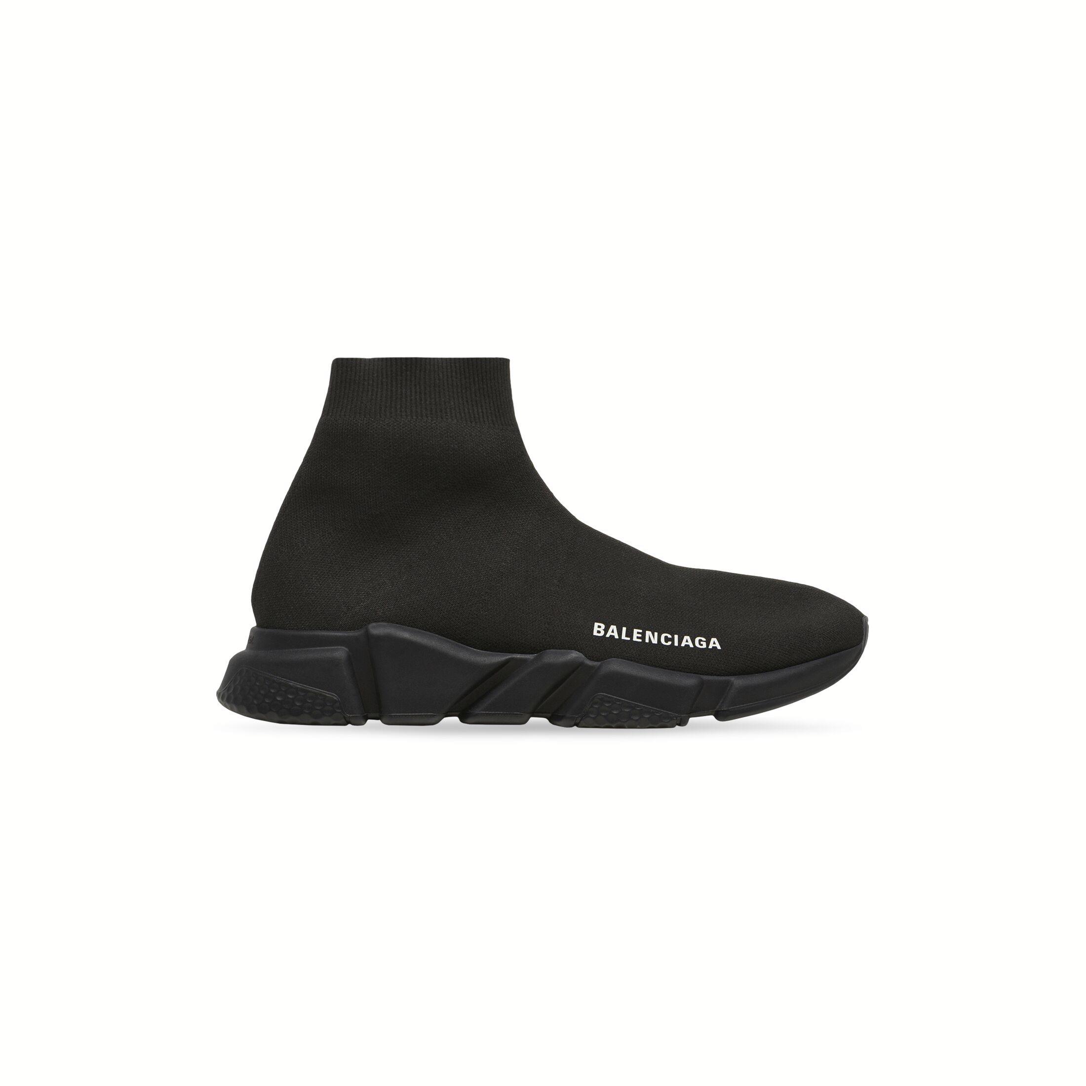 Giày Balenciaga Speed Sneaker Nam Đen