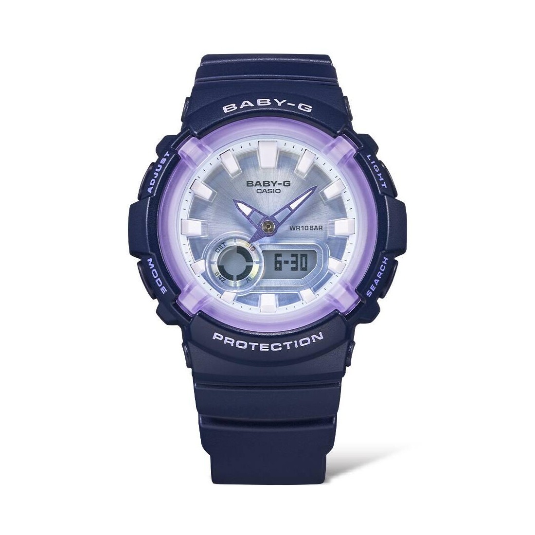 Đồng Hồ Casio Bga-280Dr-2A Nữ Tím Xanh Than