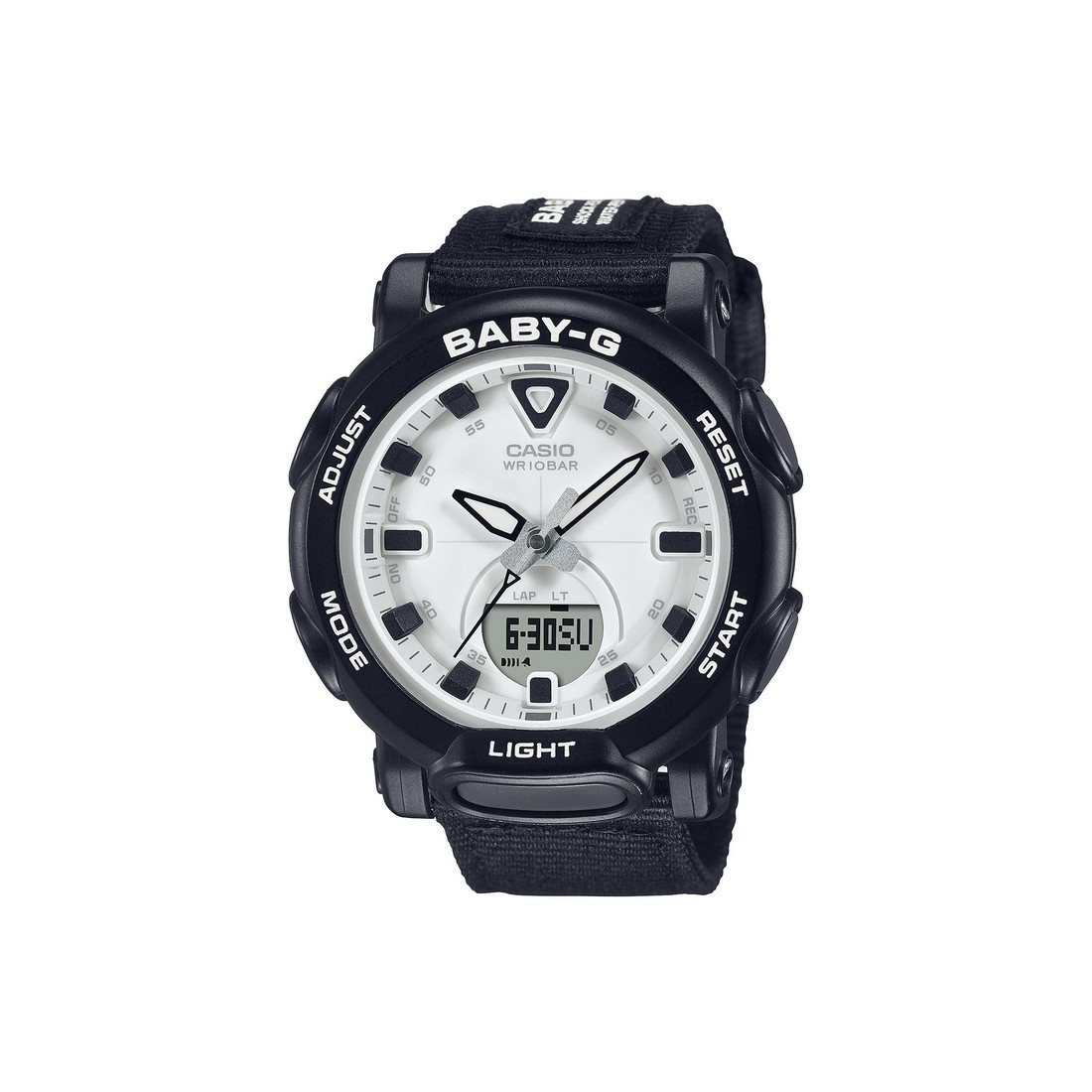 Đồng Hồ Casio Bga-310C-1A Nữ Đen Trắng