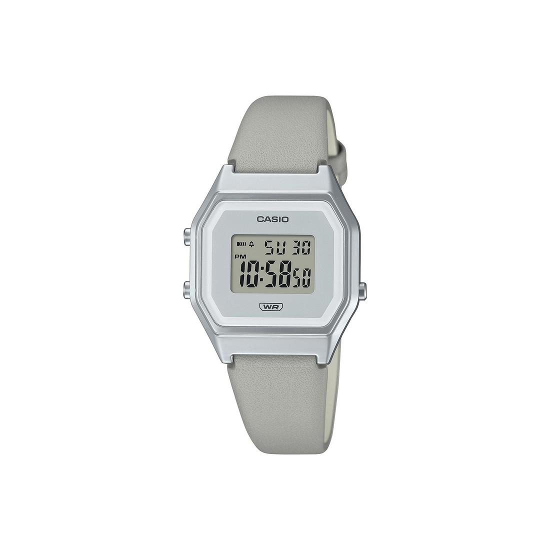 Đồng Hồ Casio La680Wel-8 Nữ Xám