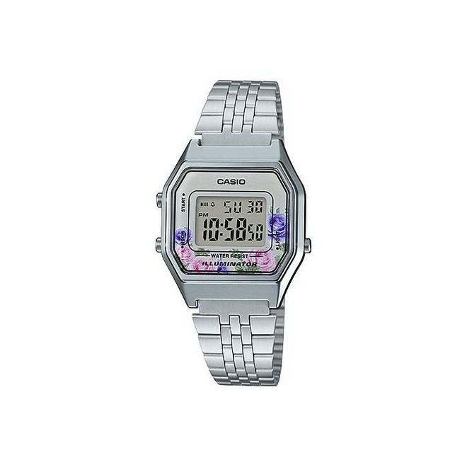 Đồng Hồ Casio La680Wa-4C Nữ Xám