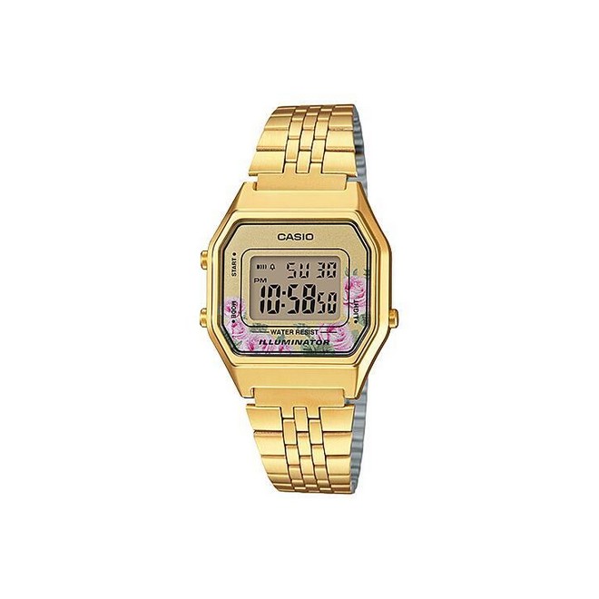 Đồng Hồ Casio La680Wga-4C Nữ Vàng