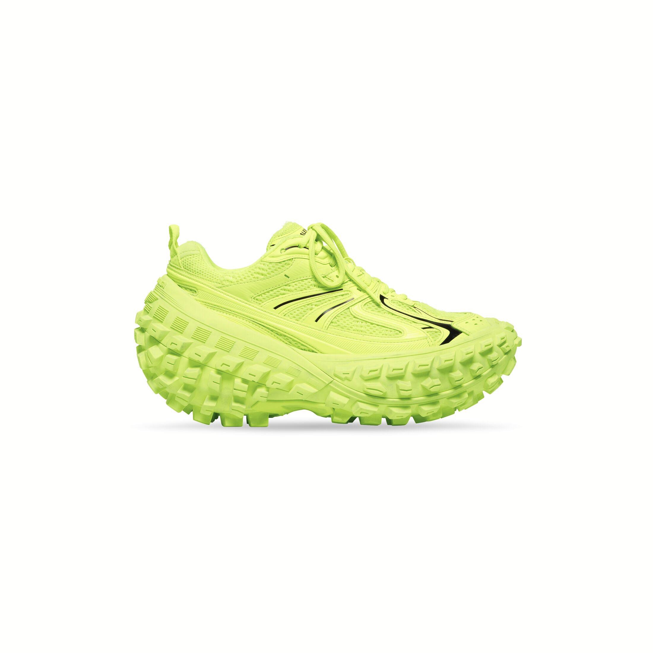 Giày Balenciaga Bouncer Sneaker Nam Vàng Neon