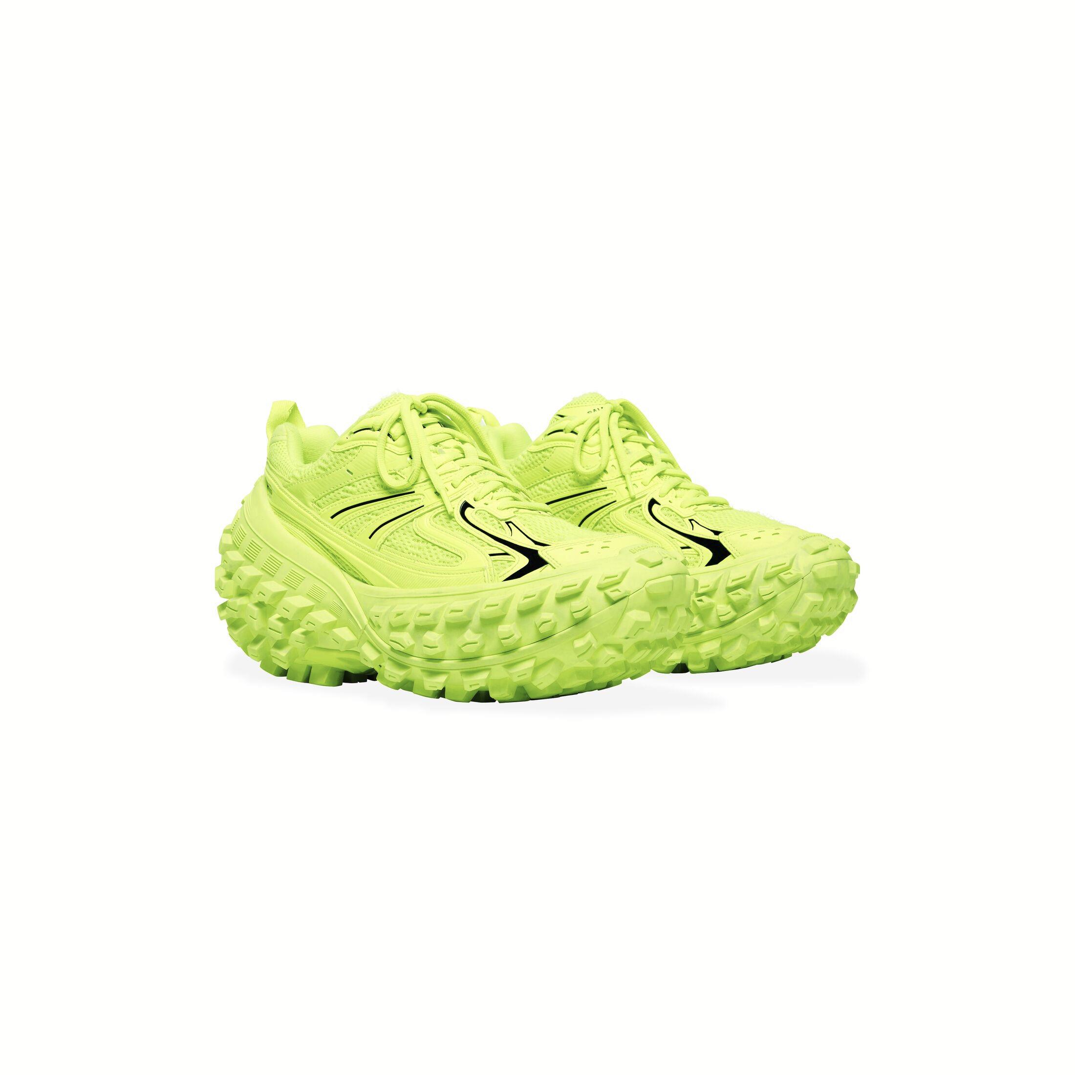 Giày Balenciaga Bouncer Sneaker Nam Vàng Neon