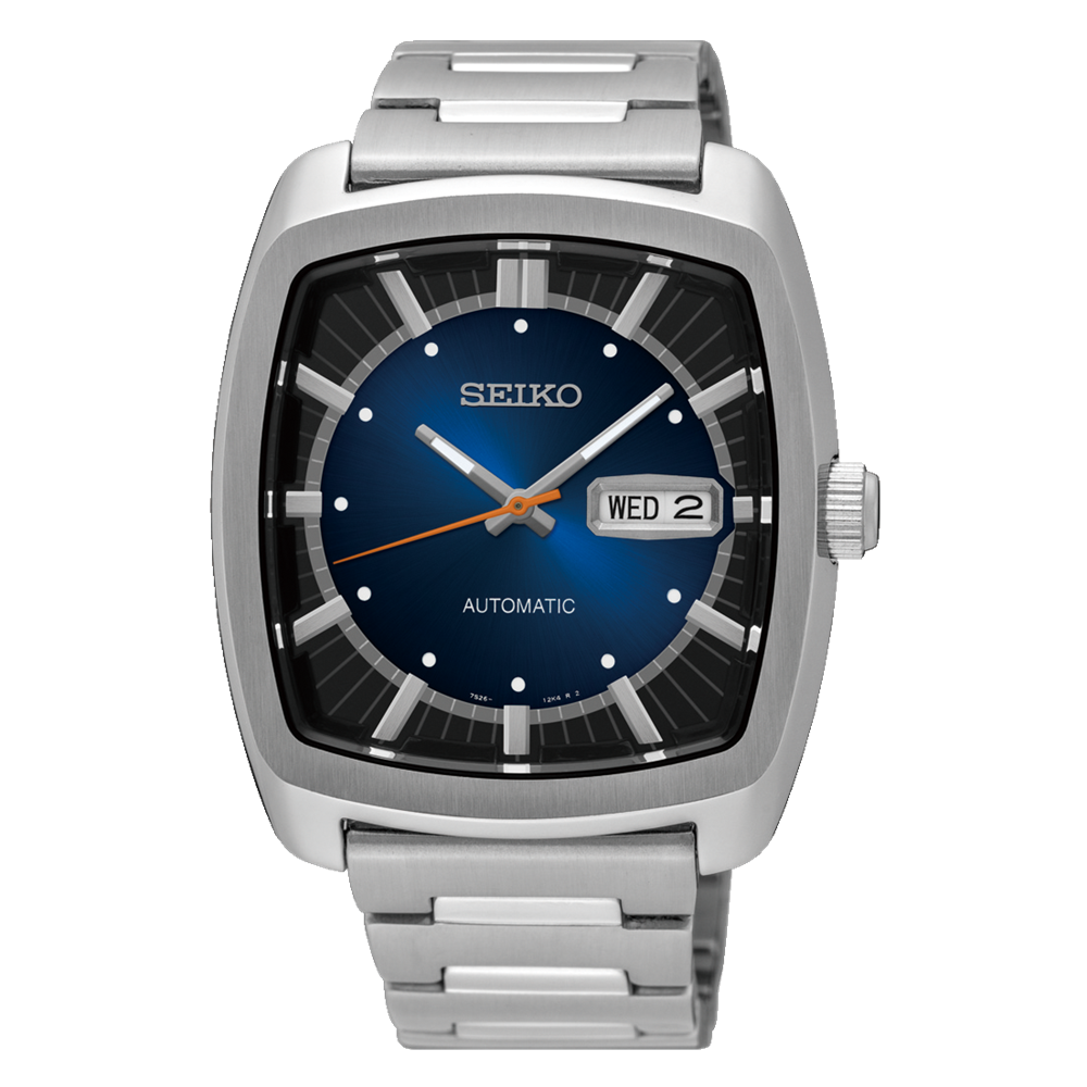 Đồng Hồ Seiko SNKP23 Nam Xanh Đen Xám