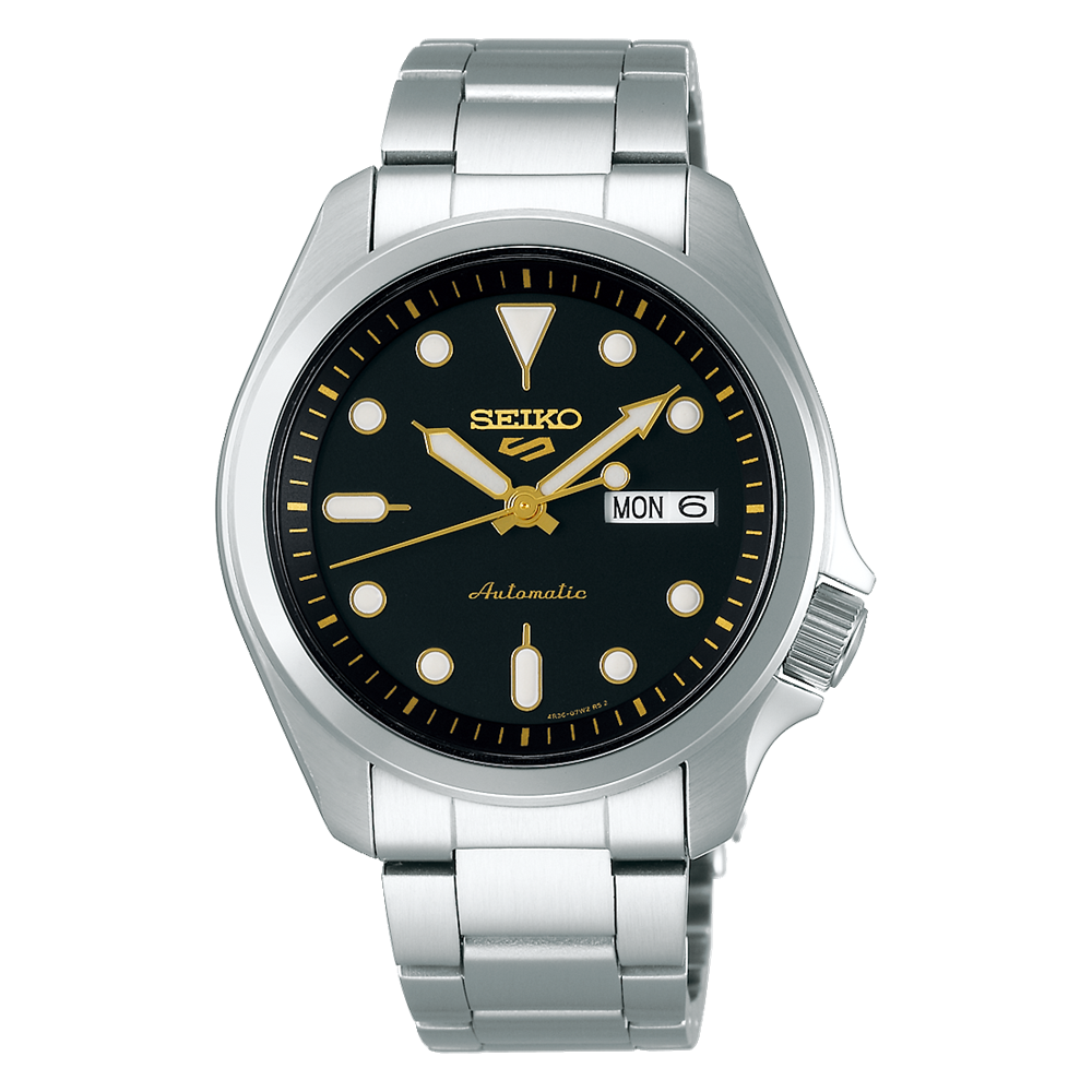 Đồng Hồ Seiko 5 Sports SRPE57 Nam Đen Xám