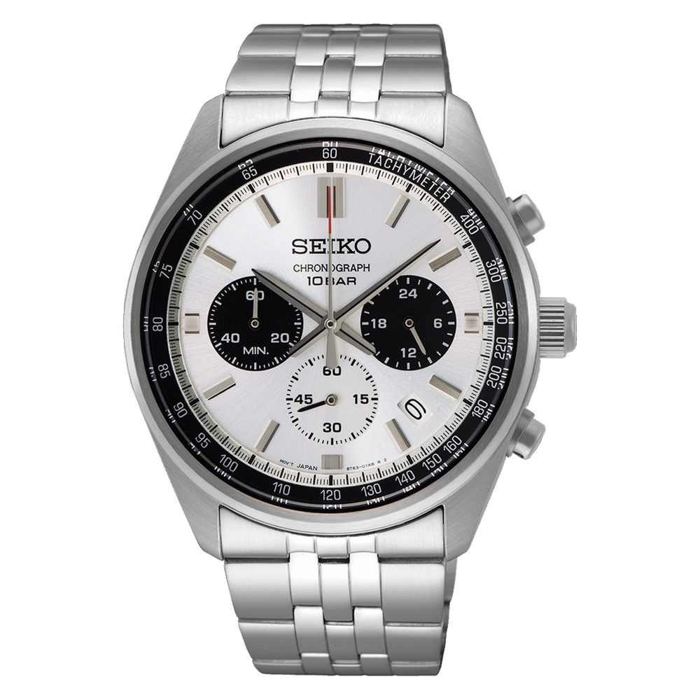 Đồng Hồ Seiko SSB425 Nam Xám Đen