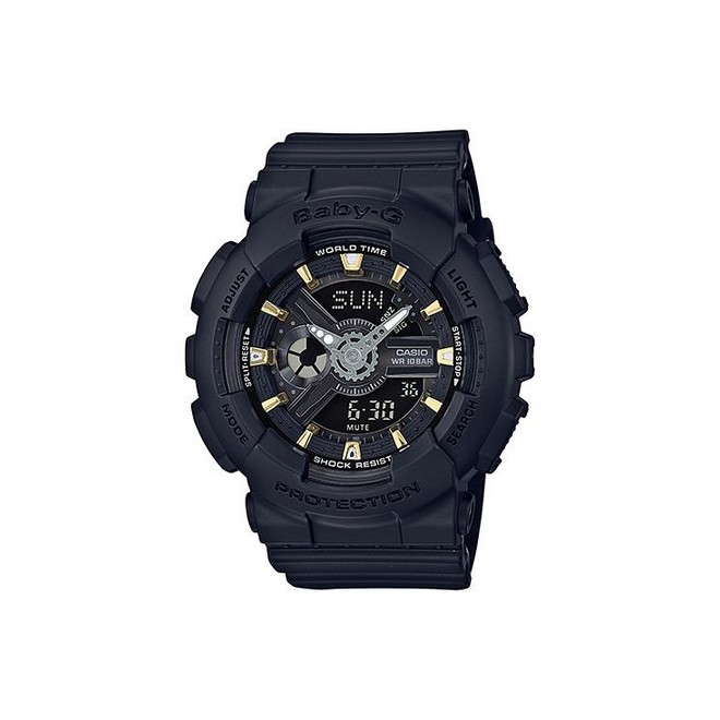 Đồng Hồ Casio Ba-110Ga-1A Nữ Đen