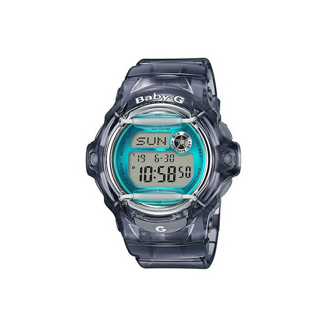 Đồng Hồ Casio Bg-169R-8B Nữ Xanh Đen