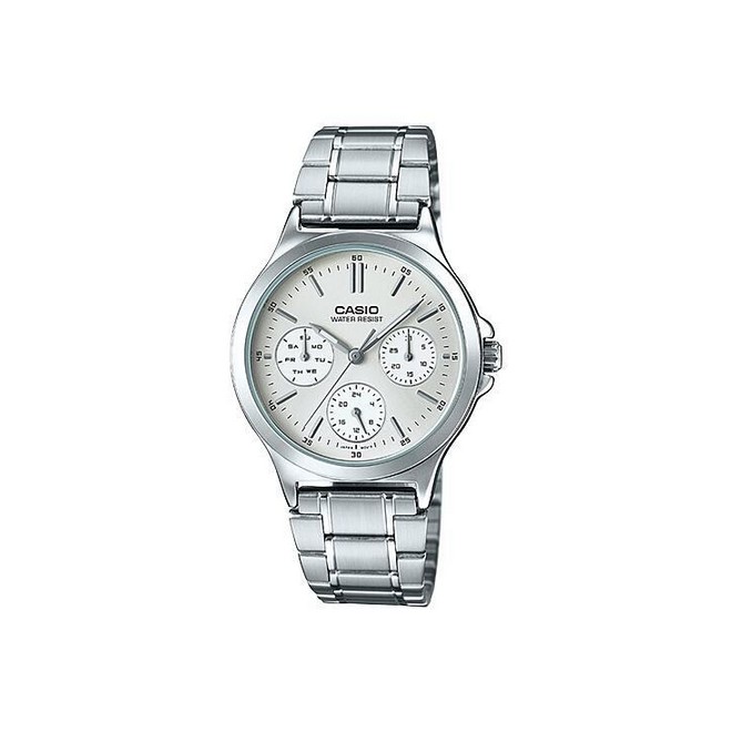 Đồng Hồ Casio Ltp-V300D-7A Nữ Xám