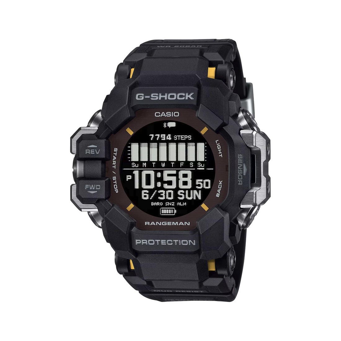 Đồng Hồ Casio Gpr-H1000-1 Nam Đen