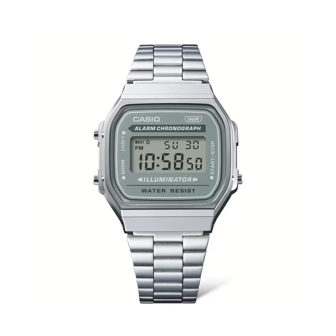 Đồng Hồ Casio A168Wa-3Ay Nam Xanh Xám