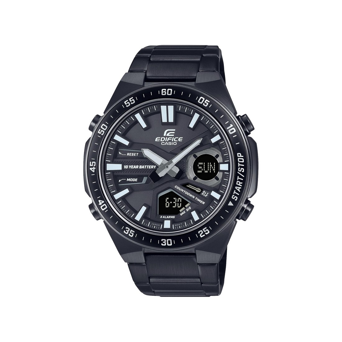 Đồng Hồ Casio Efv-C110Dc-1A Nam Đen