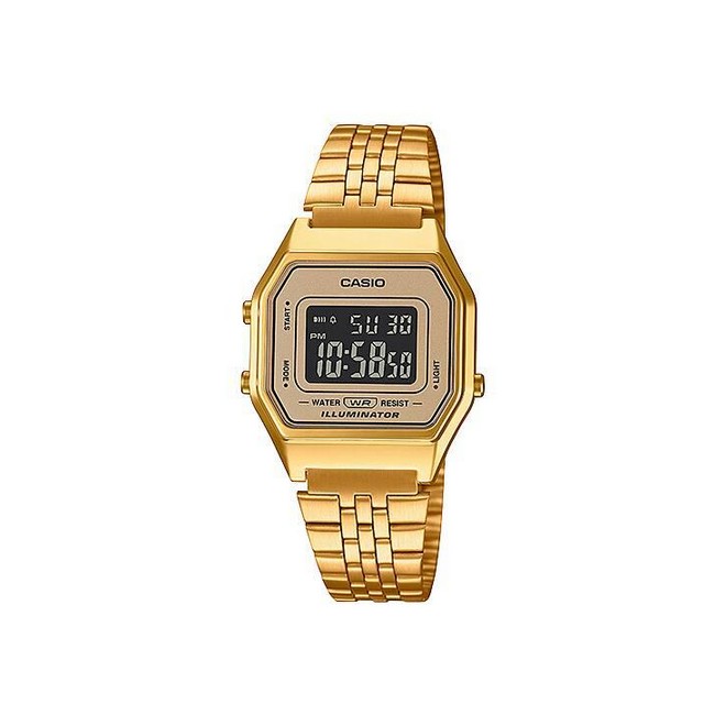 Đồng Hồ Casio La680Wga-9B Nữ Vàng