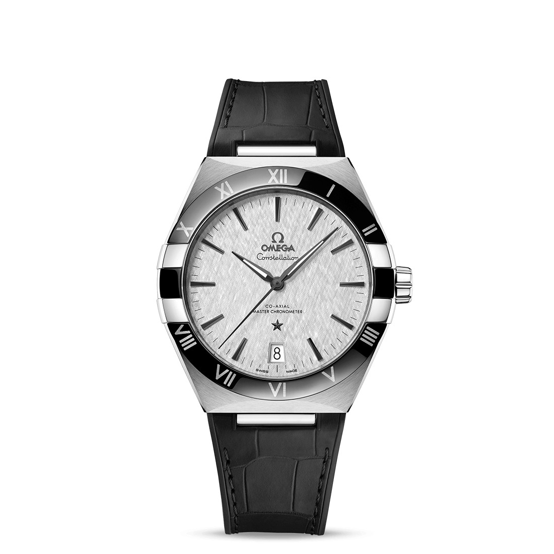 Đồng Hồ Omega Constellation Co‑Axial Master Chronometer 41 mm Nam Đen Xám