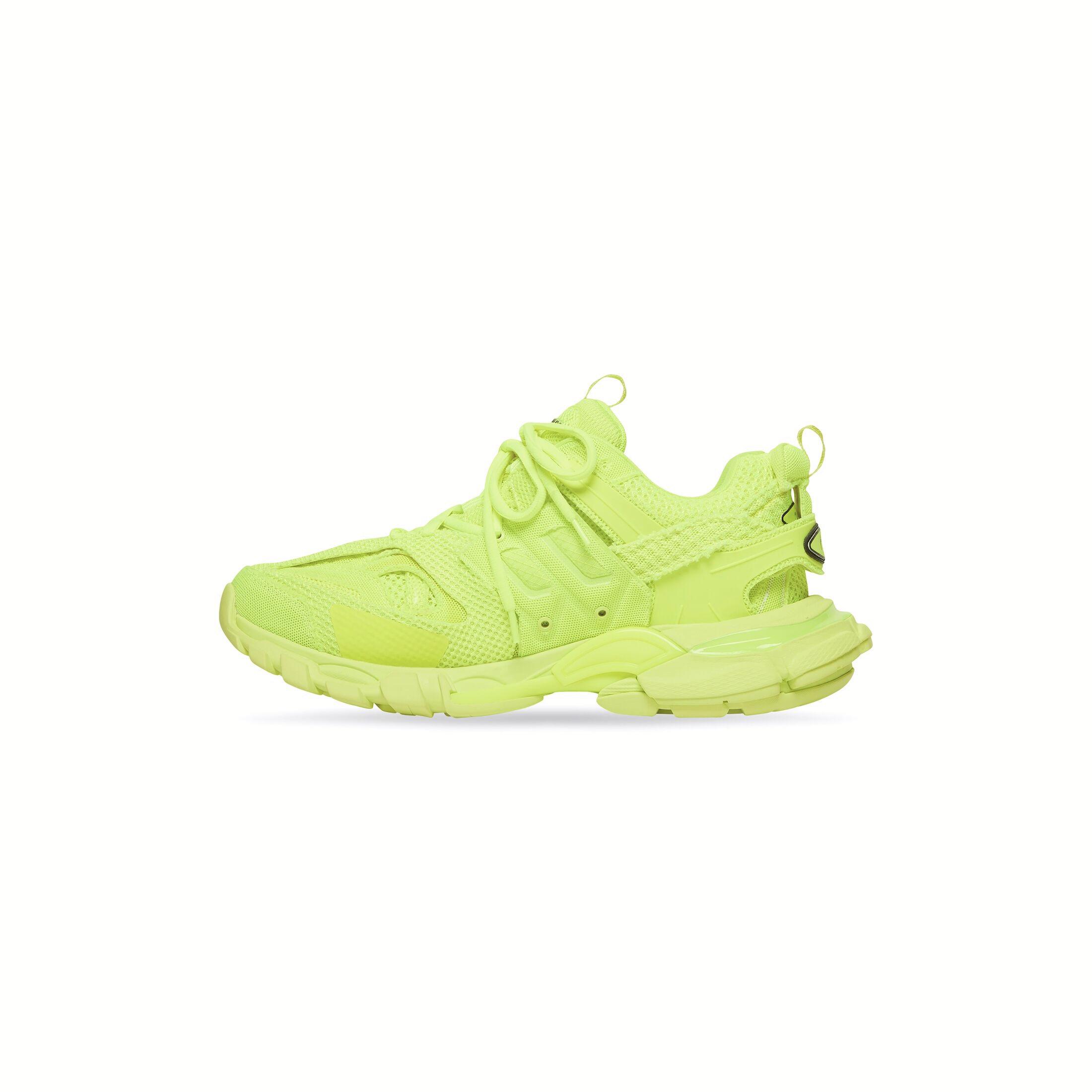 Giày Balenciaga Track Sneaker Nam Vàng Neon