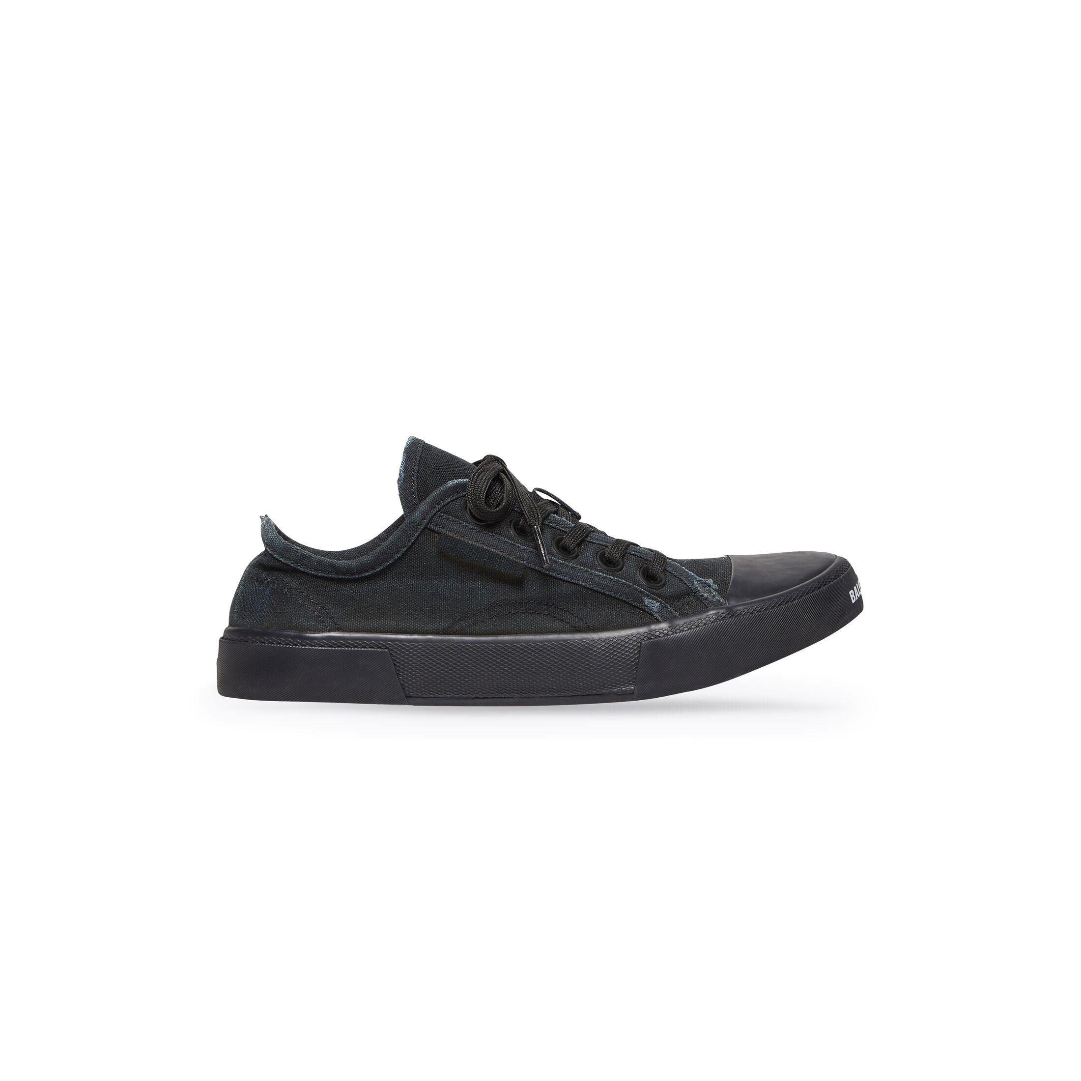 Giày Balenciaga Paris Low Top Sneaker Nam Đen