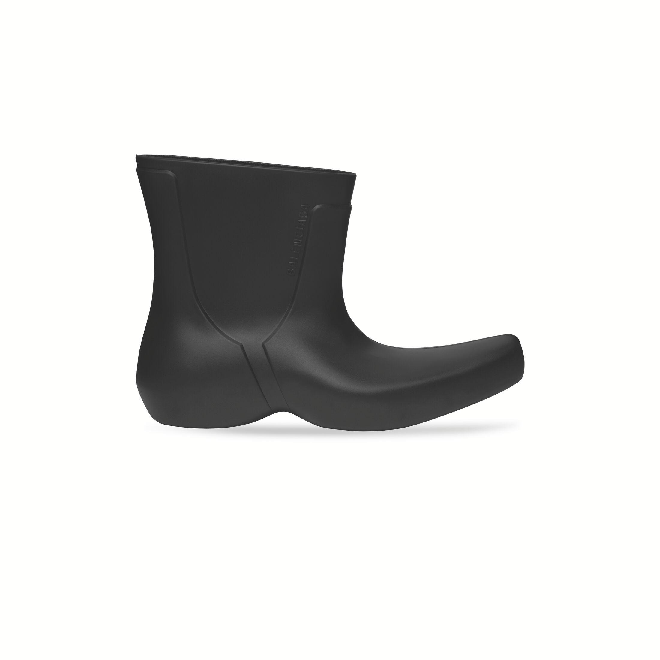 Giày Balenciaga Excavator Bootie Nam Đen