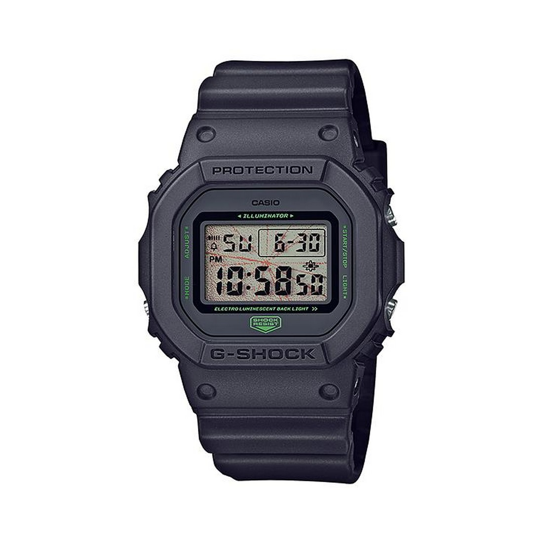 Đồng Hồ Casio Dw-5600Mnt-1 Nam Đen