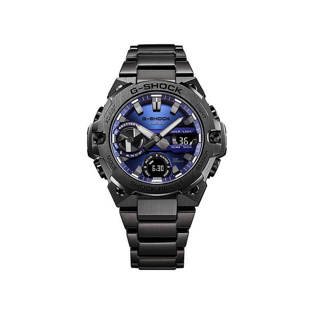 Đồng Hồ Casio Gst-B400Bd-1A2 Nam Đen Xanh