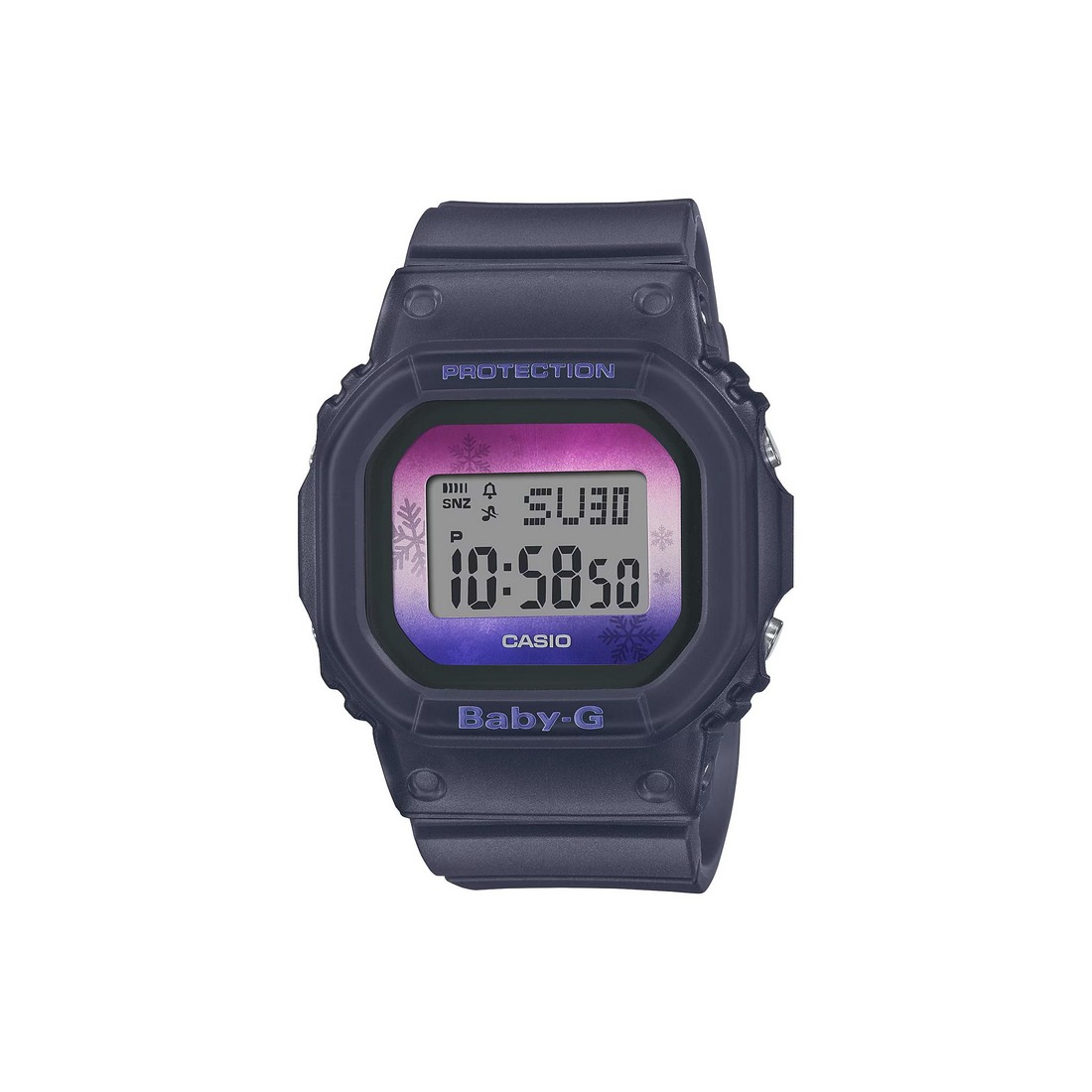 Đồng Hồ Casio Bgd-560Wl-2 Nữ Đen Tím