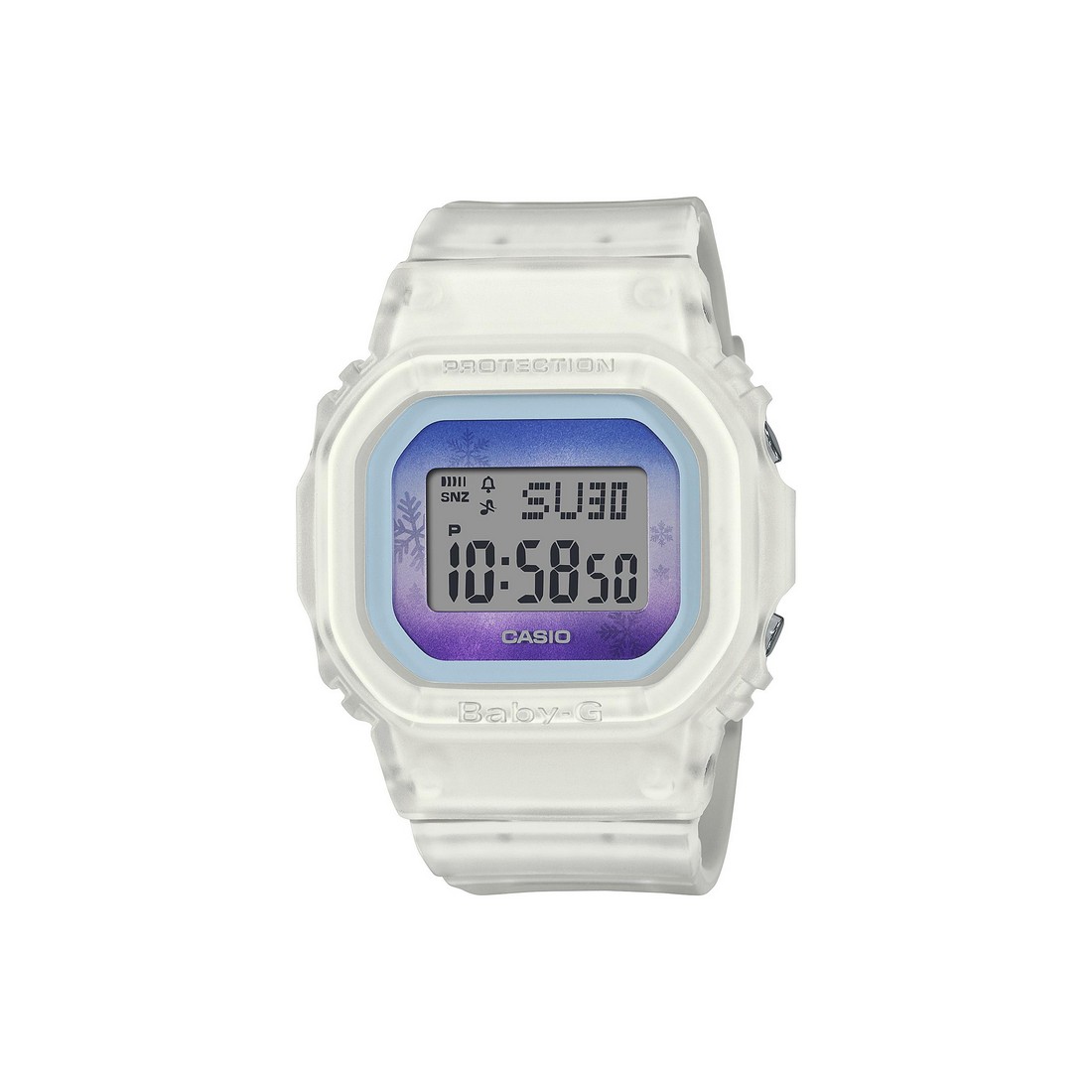 Đồng Hồ Casio Bgd-560Wl-7 Nữ Trắng Xanh