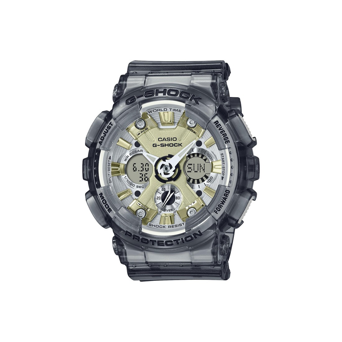 Đồng Hồ Casio Gma-S120Gs-8A Nữ Đen