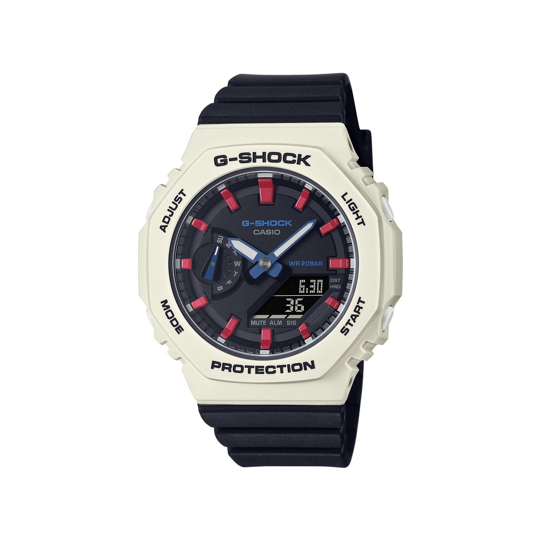 Đồng Hồ Casio Gma-S2100Wt-7A2 Nữ Đen Trắng