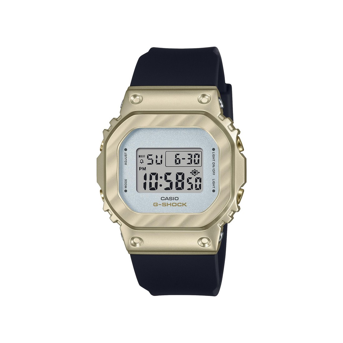 Đồng Hồ Casio Gm-S5600Bc-1 Nữ Vàng Đen