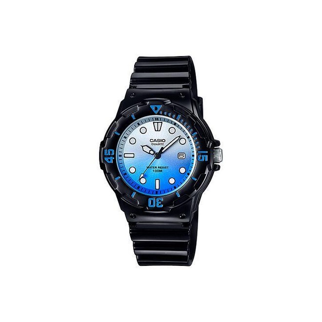 Đồng Hồ Casio Lrw-200H-2Ev Nữ Đen Xanh