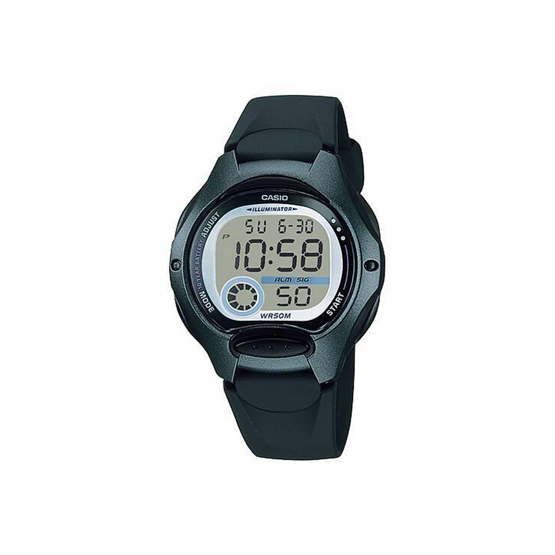 Đồng Hồ Casio Lw-200-1Bv Nữ Đen