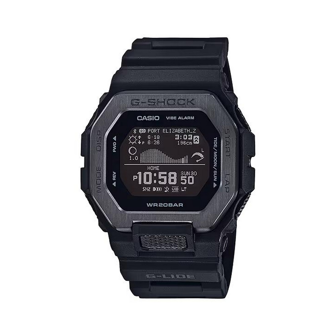 Đồng Hồ Casio Gbx-100Ns-1 Nam Đen