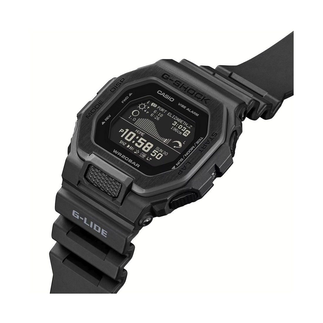 Đồng Hồ Casio Gbx-100Ns-1 Nam Đen