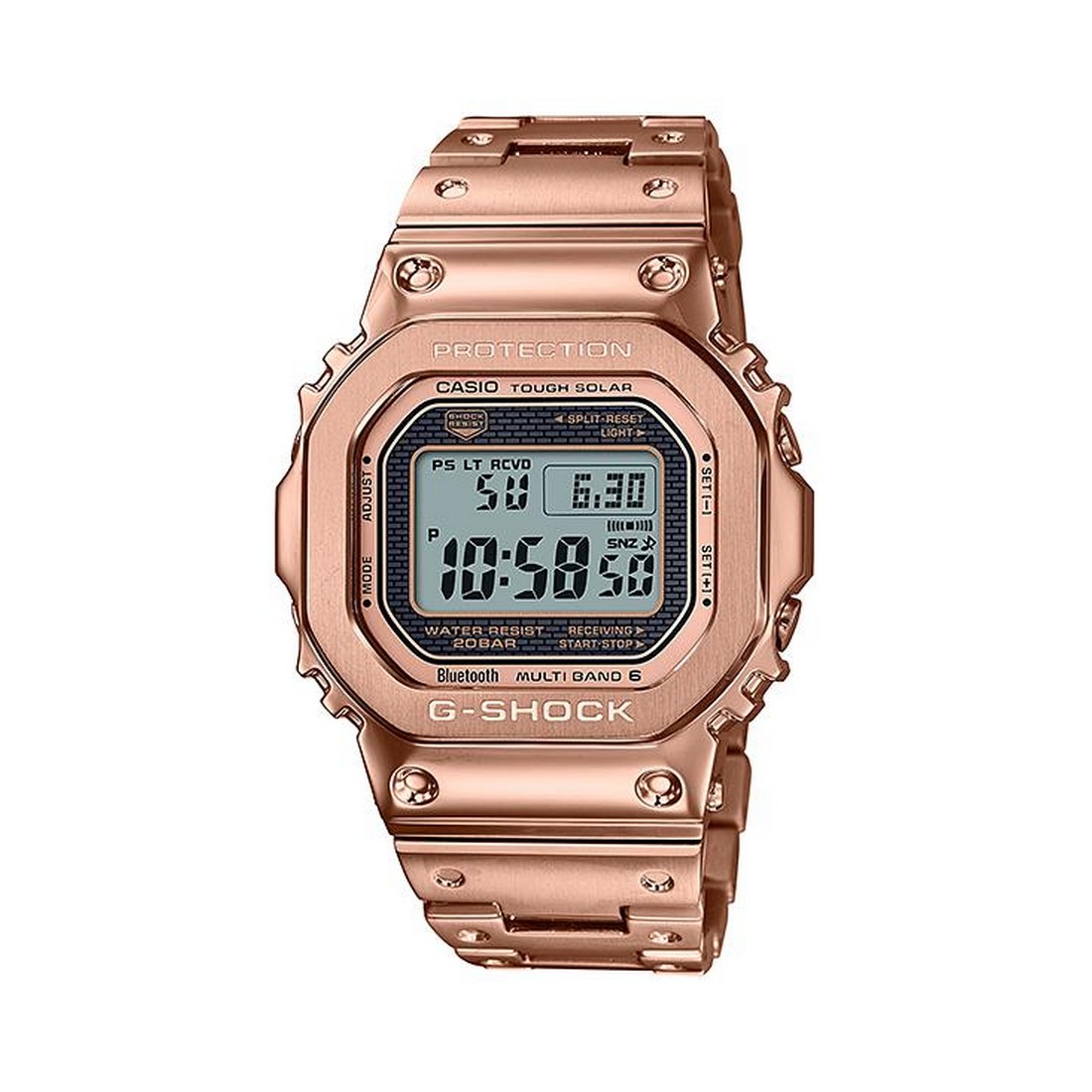 Đồng Hồ Casio Gmw-B5000Gd-4 Nam Nâu Nhạt