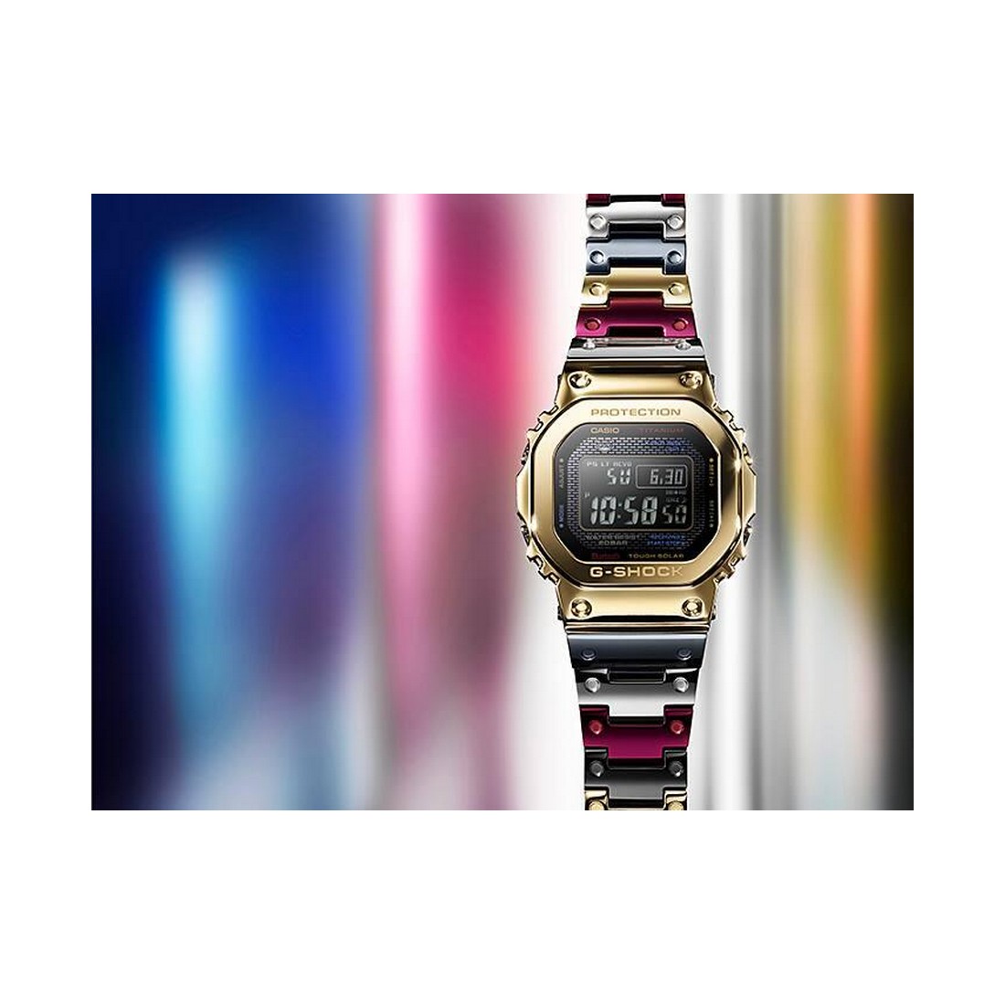 Đồng Hồ Casio Gmw-B5000Tr-9 Nam Đen Vàng