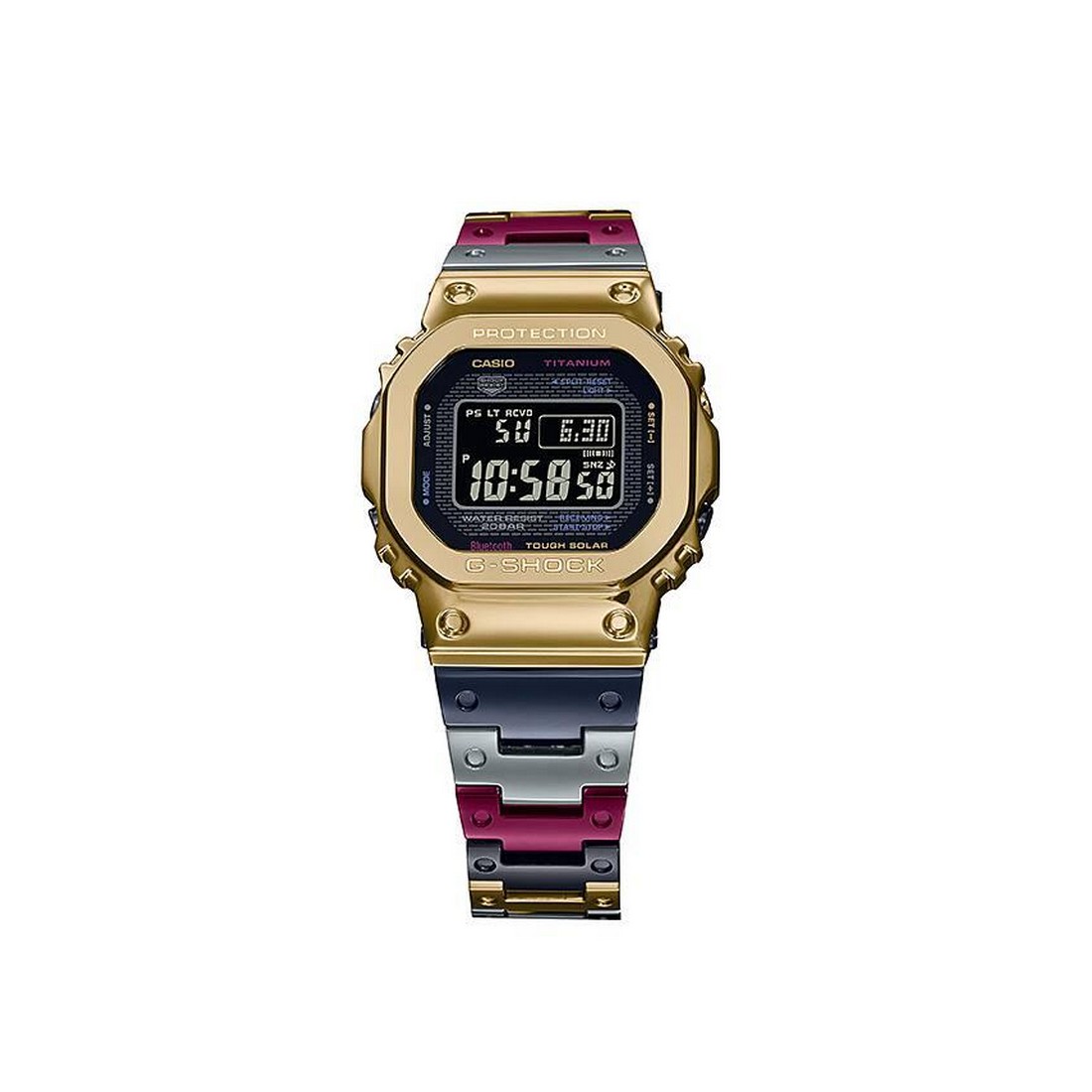 Đồng Hồ Casio Gmw-B5000Tr-9 Nam Đen Vàng