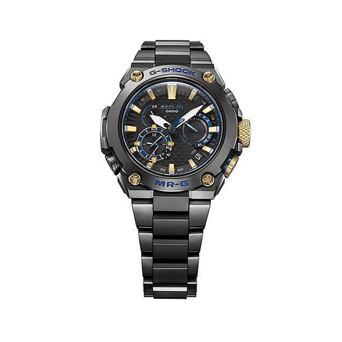 Đồng Hồ Casio Mrg-B2000B-1A Nam Đen Vàng