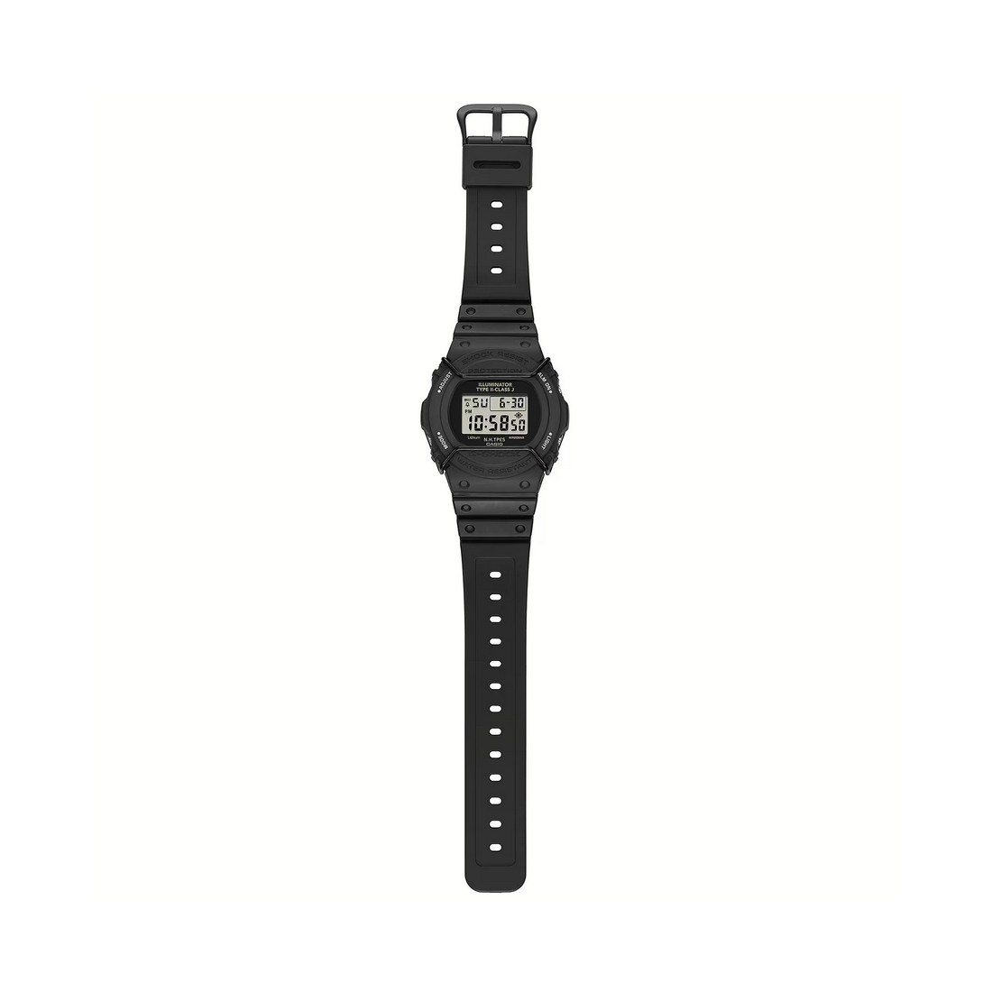 Đồng Hồ Casio Dw-5700Nh-1 Nam Đen