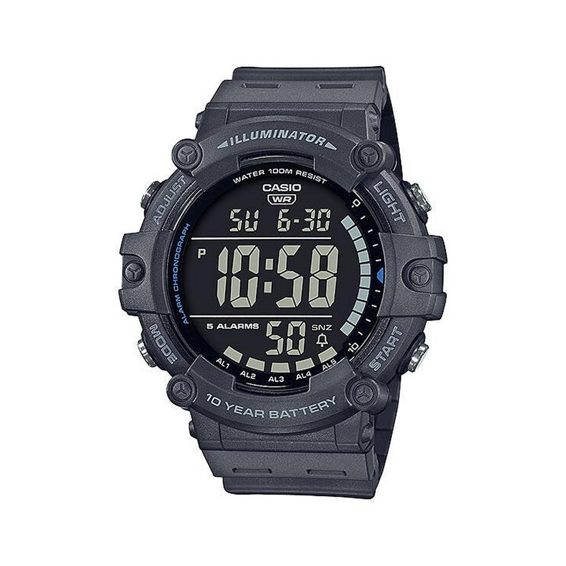 Đồng Hồ Casio Ae-1500Wh-8Bv Nam Đen