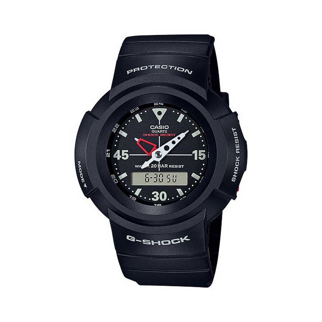 Đồng Hồ Casio Aw-500E-1E Nam Đen