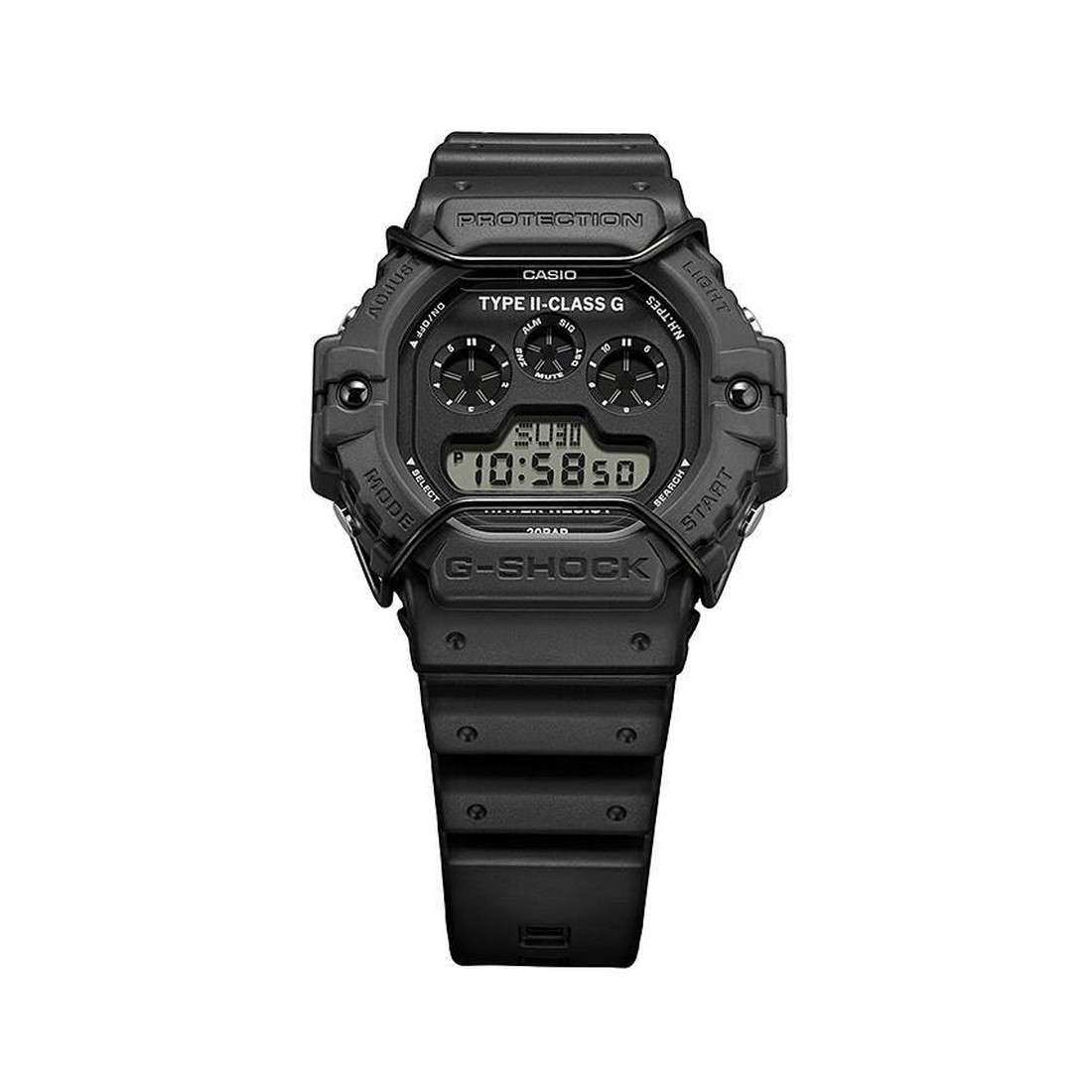 Đồng Hồ Casio Dw-5900Nh-1 Nam Đen