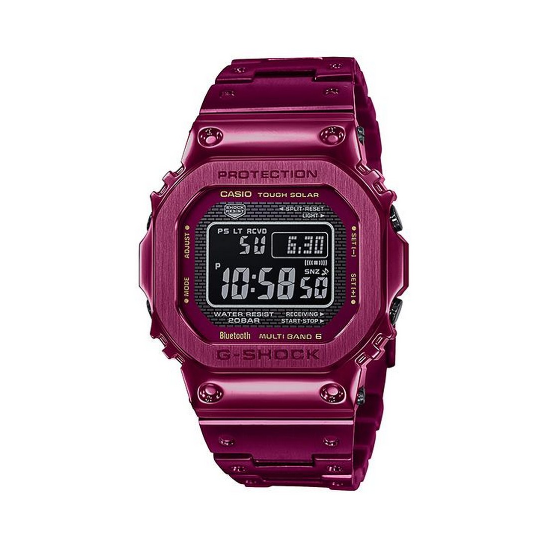 Đồng Hồ Casio Gmw-B5000Rd-4 Nam Đỏ Đen